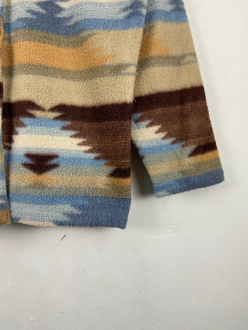 Native × Pendleton Vintage Native Navajo Aztec Jacket Fleece Sweater Button Up Size US M / EU 48-50 / 2 - 6 Thumbnail