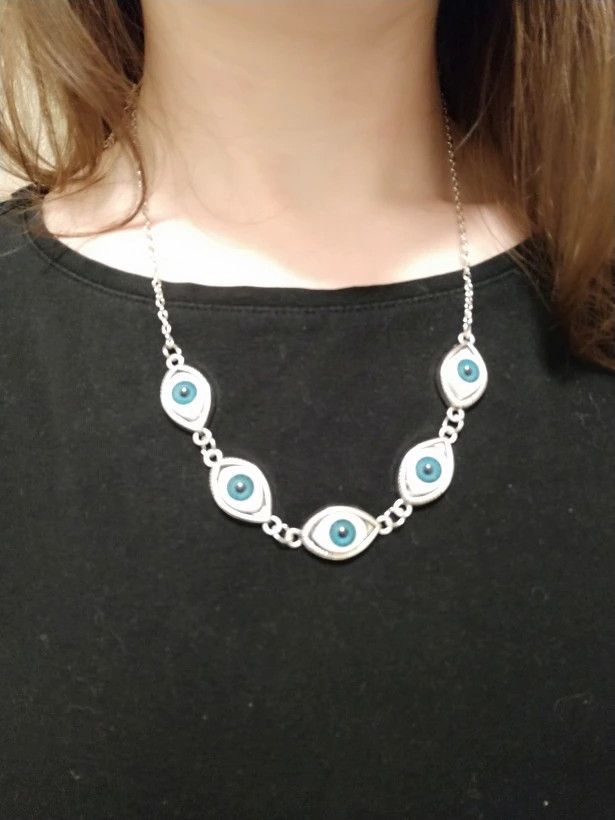 Jewelry Evil Eye Chain Necklace Size ONE SIZE - 2 Thumbnail