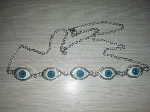Jewelry Evil Eye Chain Necklace Size ONE SIZE - 3 Thumbnail