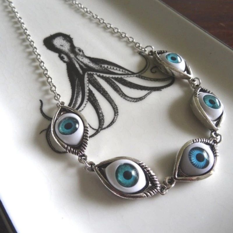 Jewelry Evil Eye Chain Necklace Size ONE SIZE - 4 Thumbnail