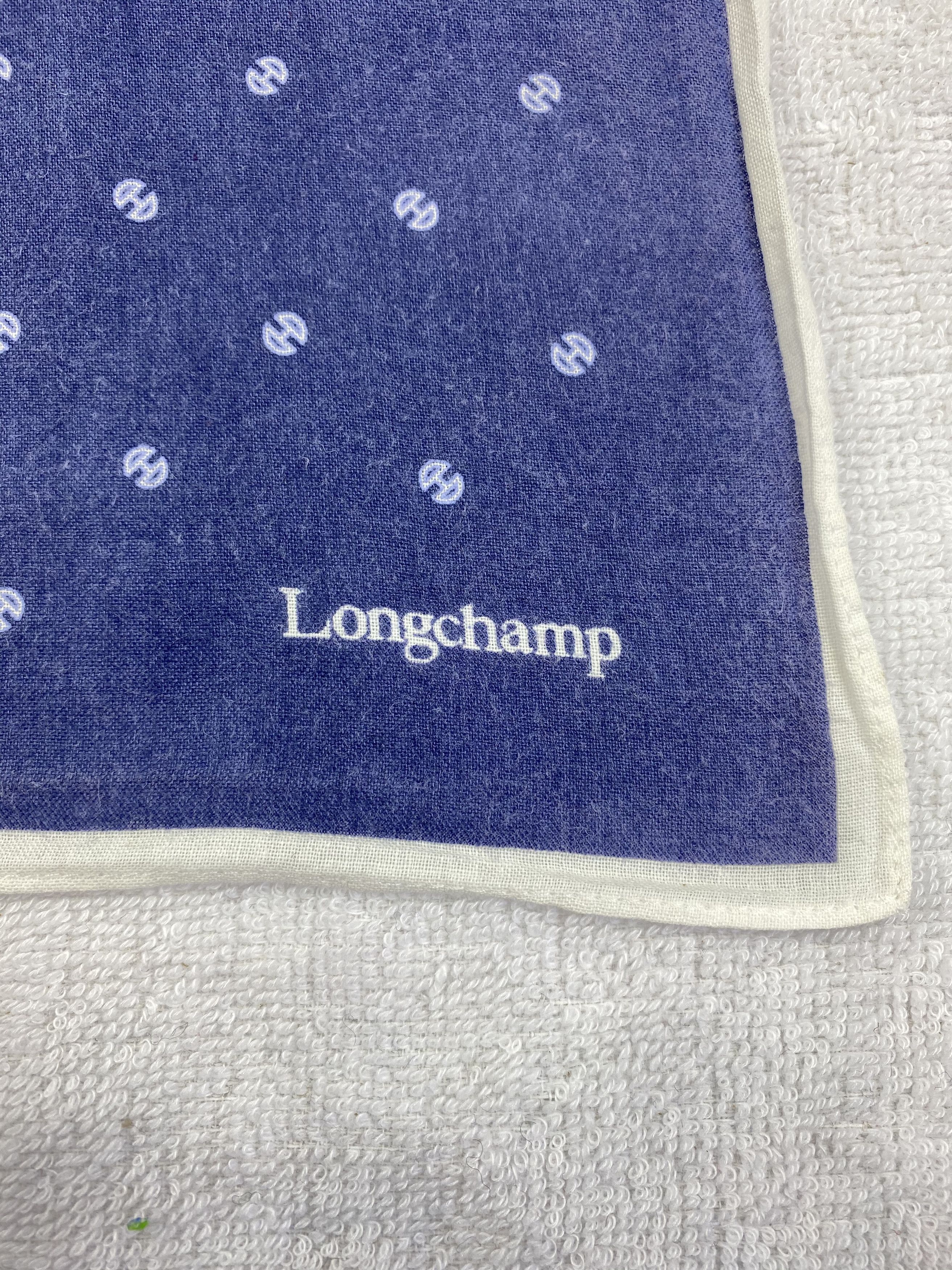 Longchamp × Vintage Longchamp Handkerchief / Bandana / Neckerchief Size ONE SIZE - 4 Thumbnail