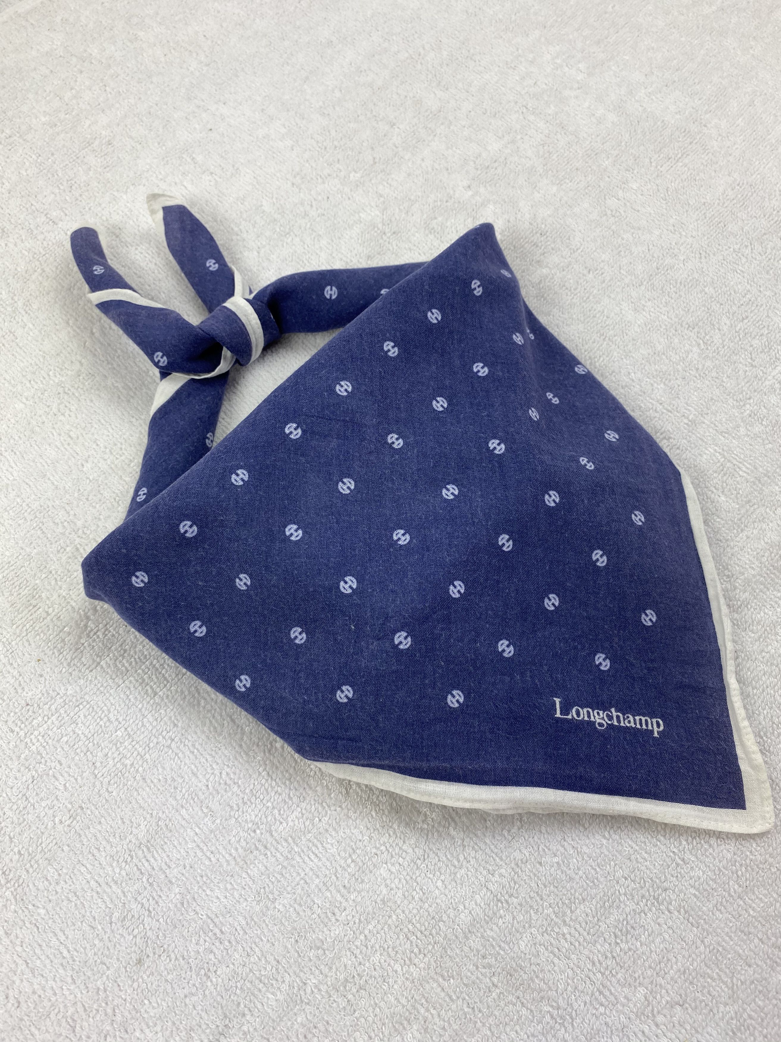 Longchamp × Vintage Longchamp Handkerchief / Bandana / Neckerchief Size ONE SIZE - 1 Thumbnail