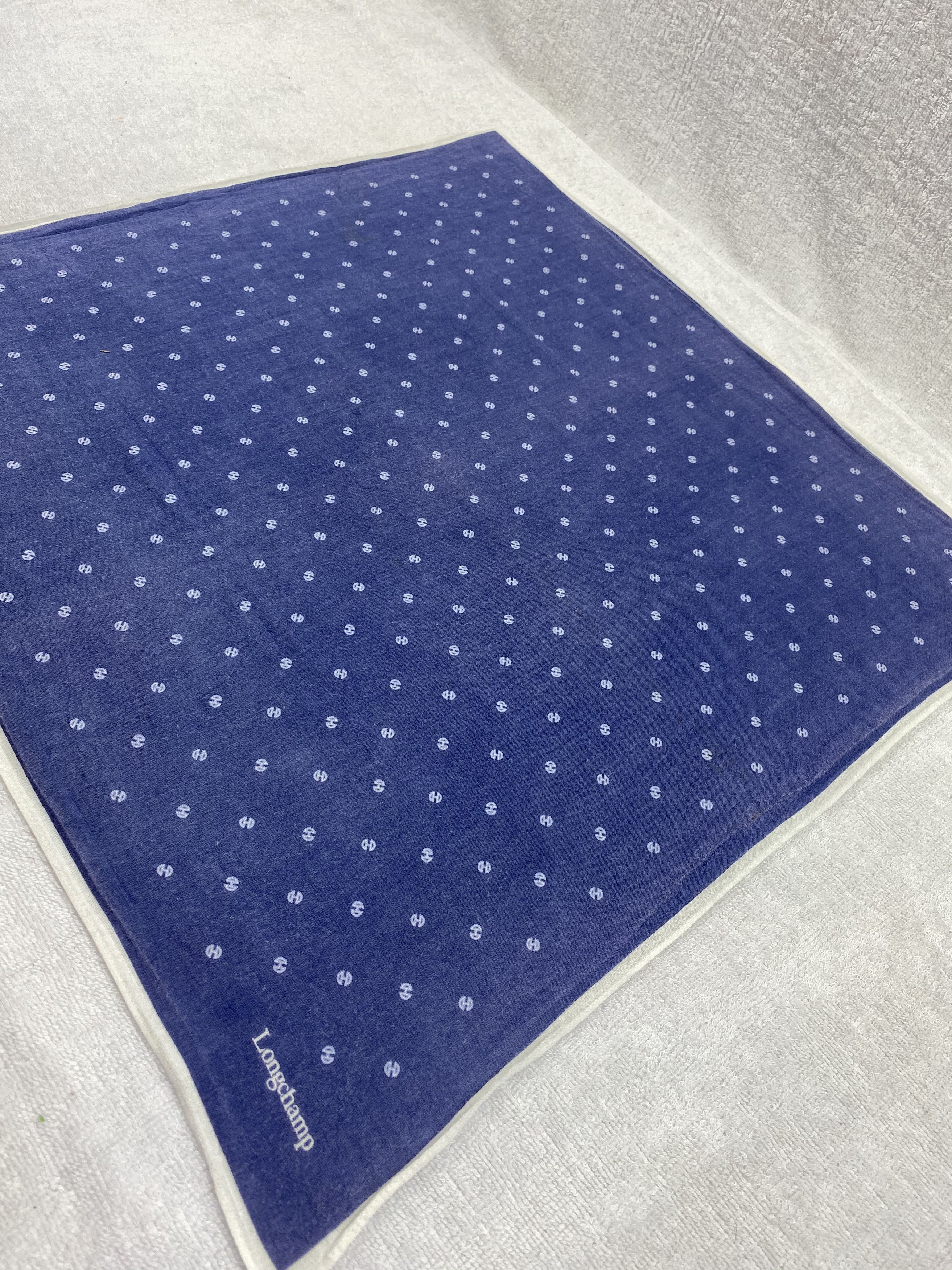 Longchamp × Vintage Longchamp Handkerchief / Bandana / Neckerchief Size ONE SIZE - 3 Thumbnail