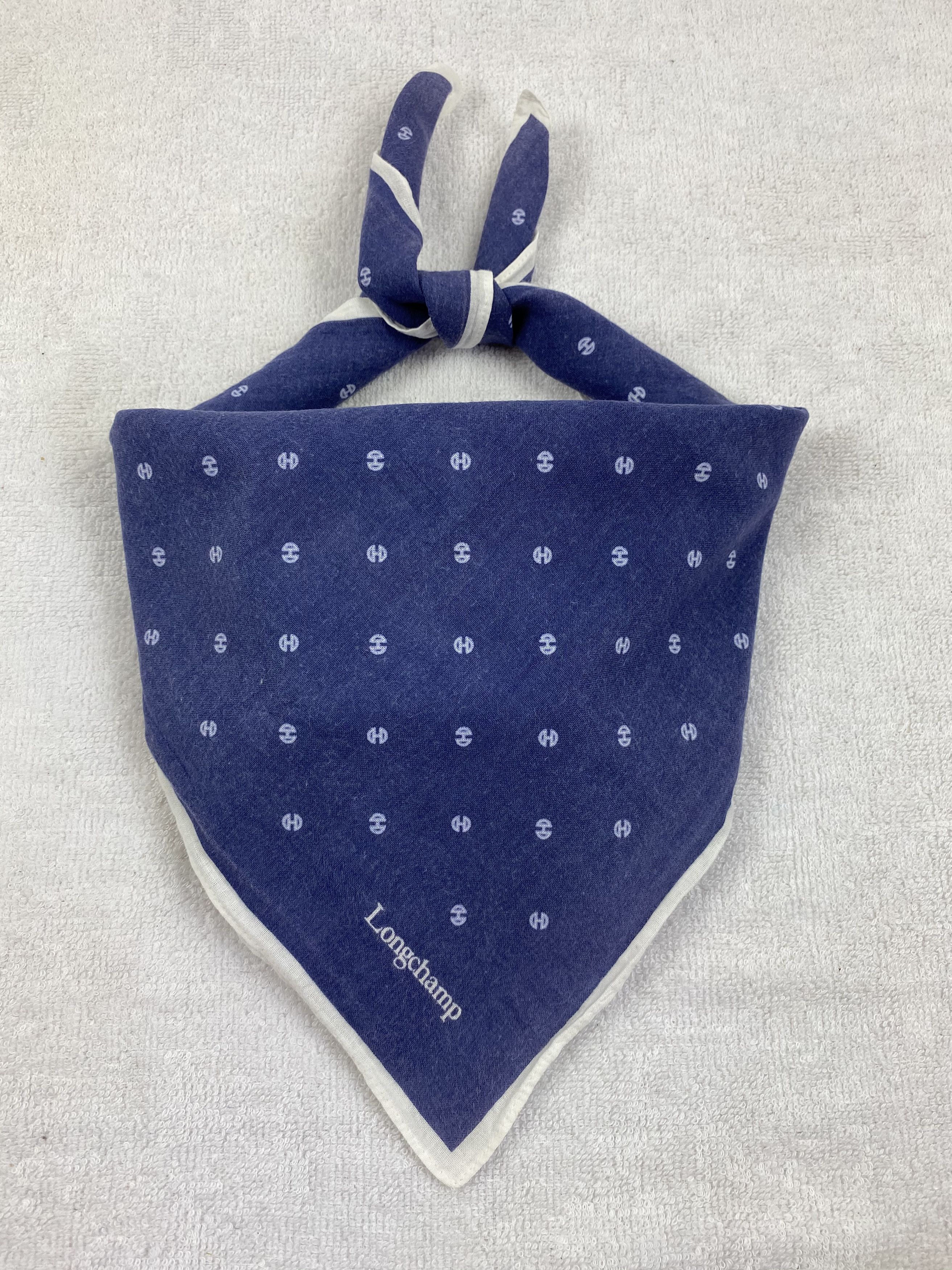 Longchamp × Vintage Longchamp Handkerchief / Bandana / Neckerchief Size ONE SIZE - 5 Thumbnail