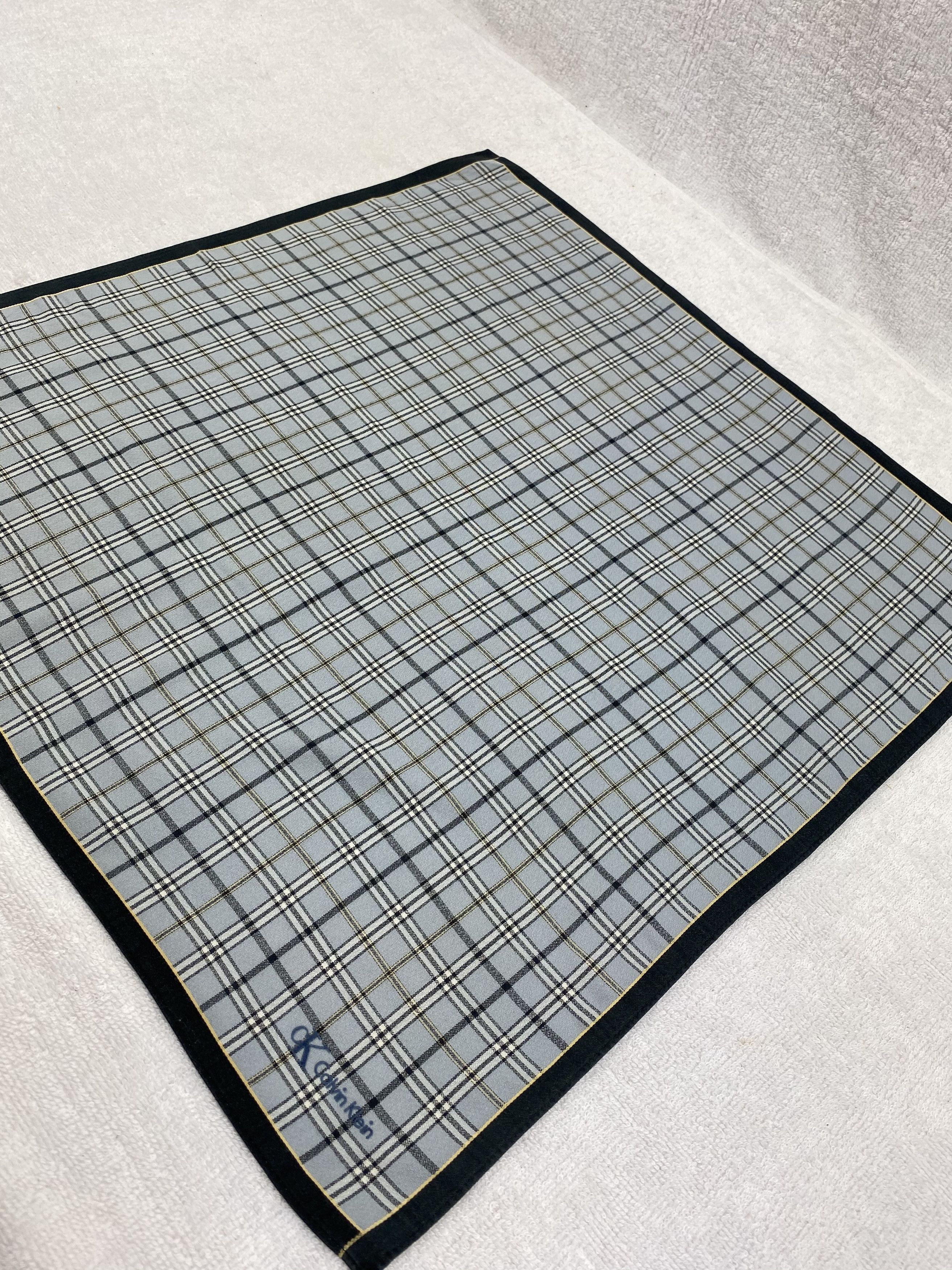 Calvin Klein × Vintage Calvin Klein Handkerchief / Bandana / Neckerchief Size ONE SIZE - 4 Thumbnail