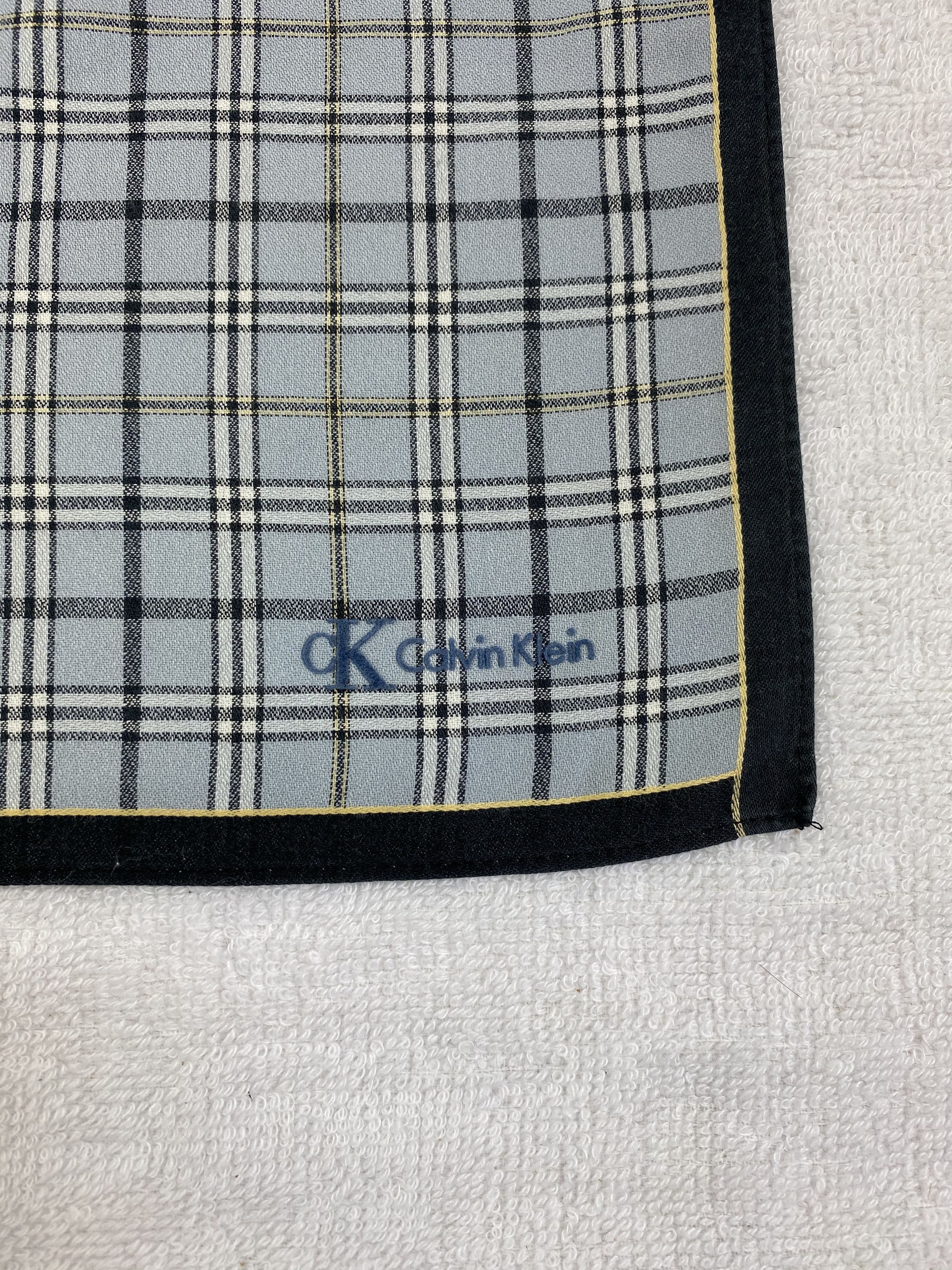 Calvin Klein × Vintage Calvin Klein Handkerchief / Bandana / Neckerchief Size ONE SIZE - 5 Thumbnail