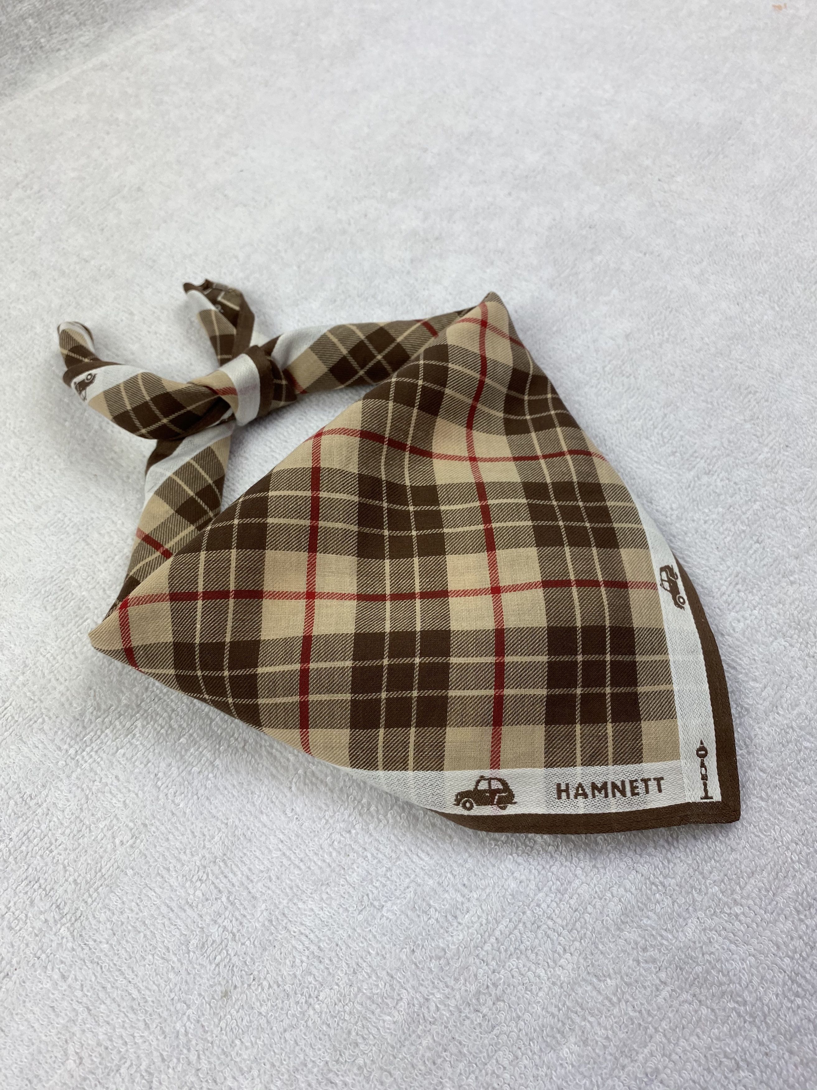 Katharine Hamnett London × Vintage Katharine Hamnett Handkerchief / Bandana / Neckerchief Size ONE SIZE - 5 Thumbnail