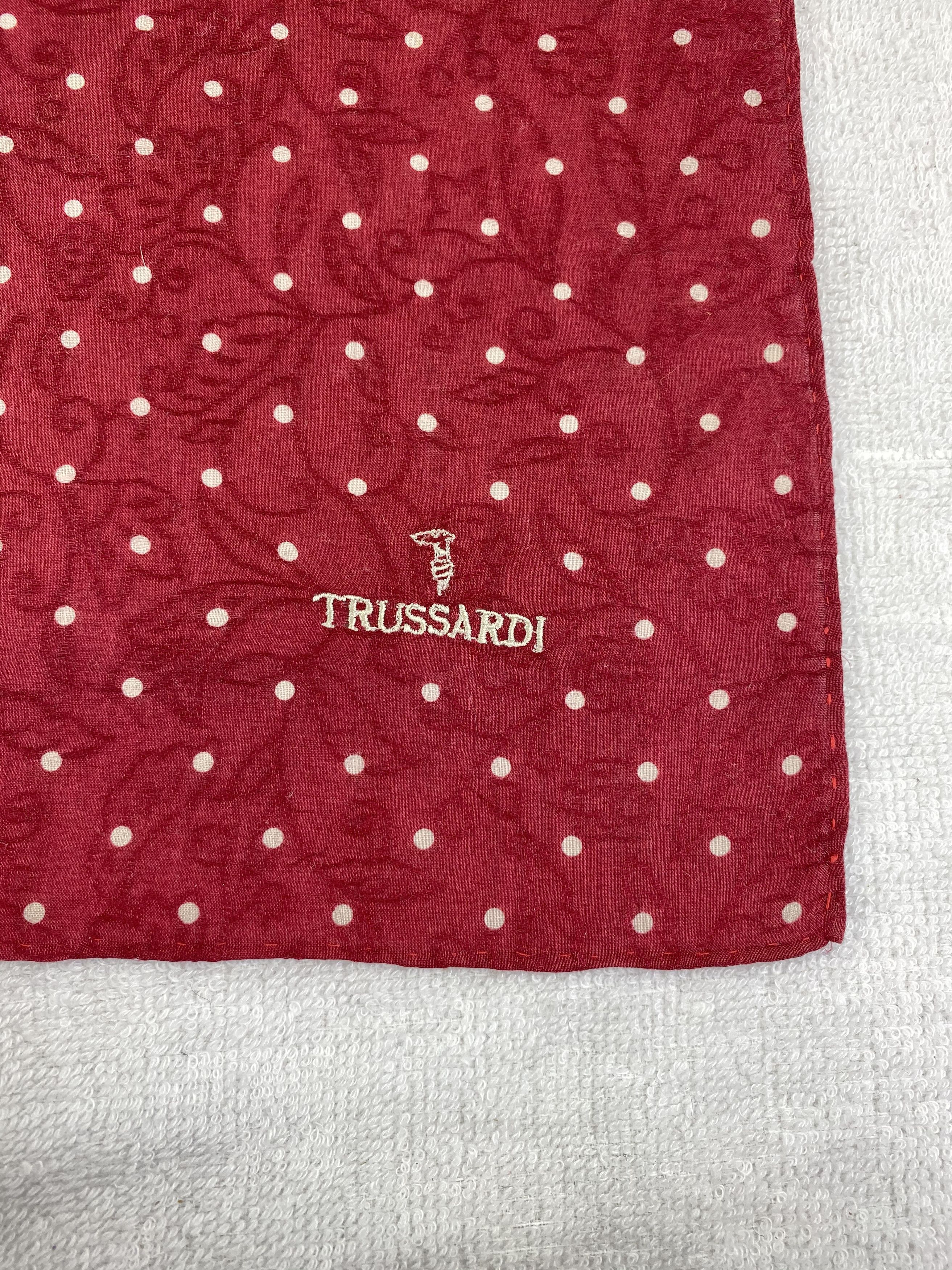 Trussardi × Vintage Trussardi Handkerchief / Bandana / Neckerchief Size ONE SIZE - 4 Thumbnail