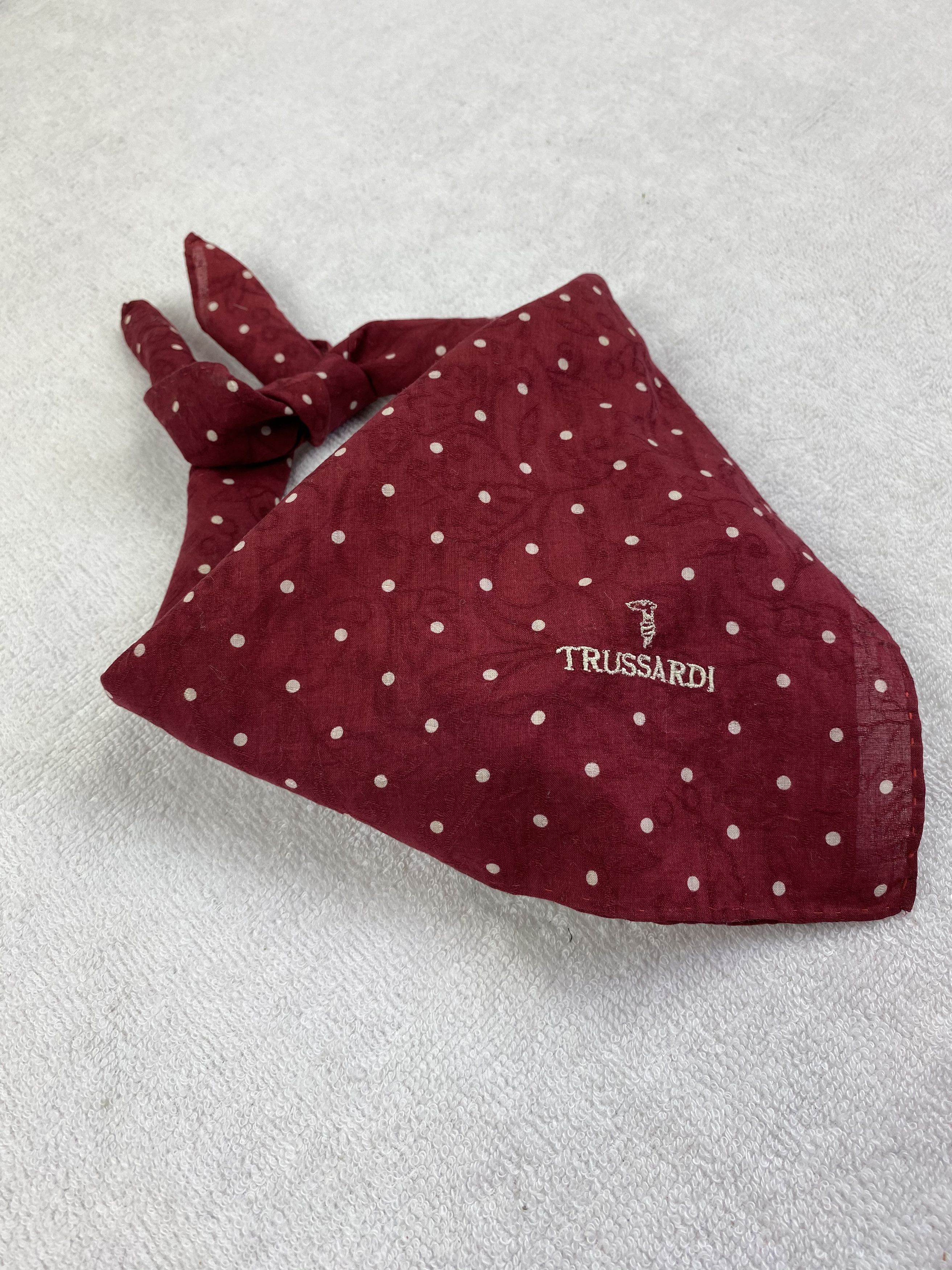 Trussardi × Vintage Trussardi Handkerchief / Bandana / Neckerchief Size ONE SIZE - 1 Thumbnail