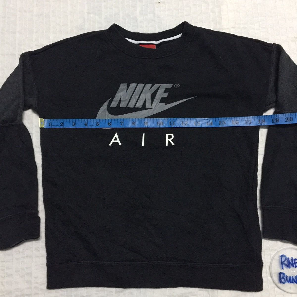Nike Nike Air Sweatshirt Swoosh Big Logo Size US S / EU 44-46 / 1 - 13 Thumbnail