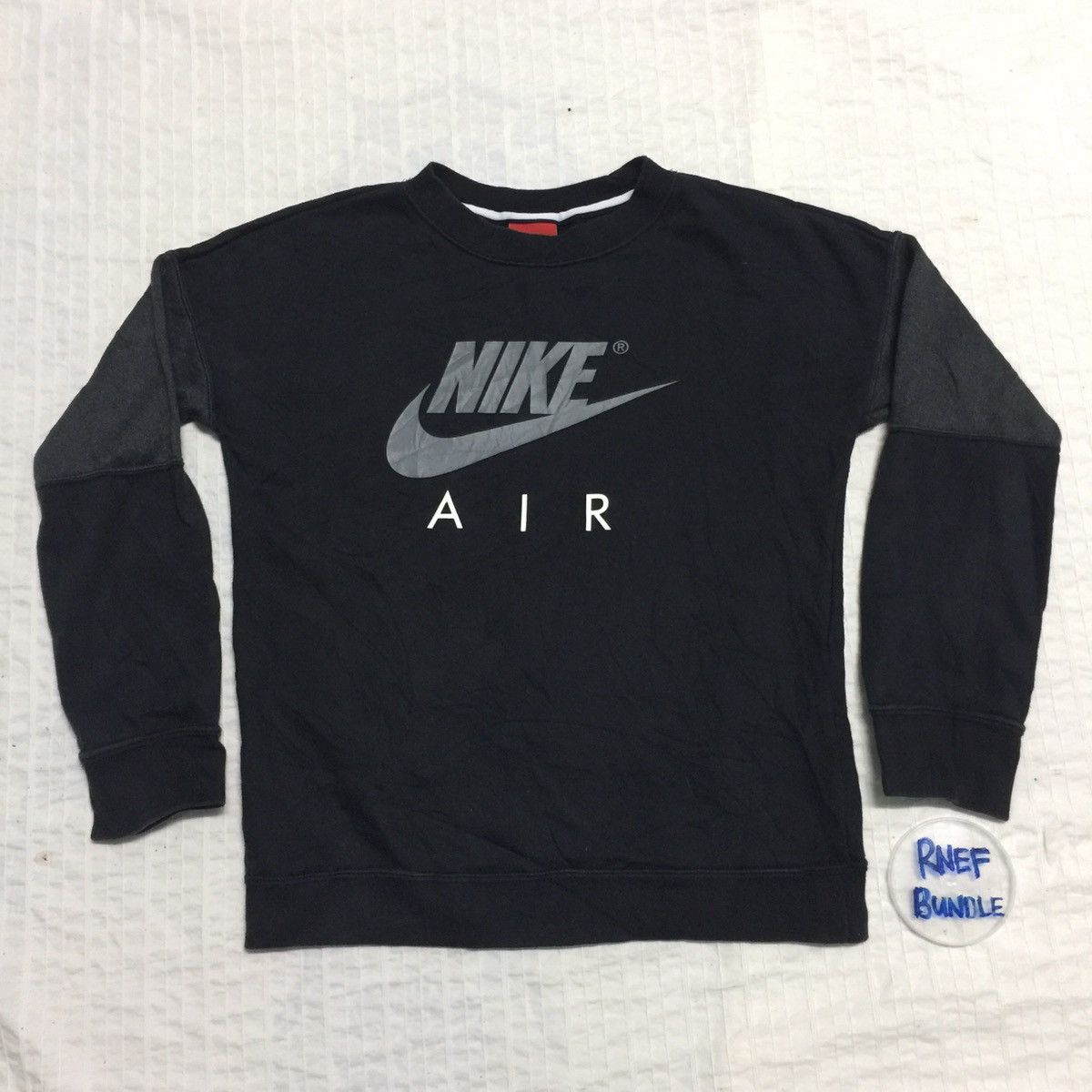 Nike Nike Air Sweatshirt Swoosh Big Logo Size US S / EU 44-46 / 1 - 12 Thumbnail