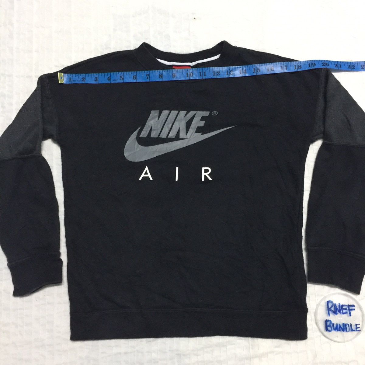 Nike Nike Air Sweatshirt Swoosh Big Logo Size US S / EU 44-46 / 1 - 14 Thumbnail