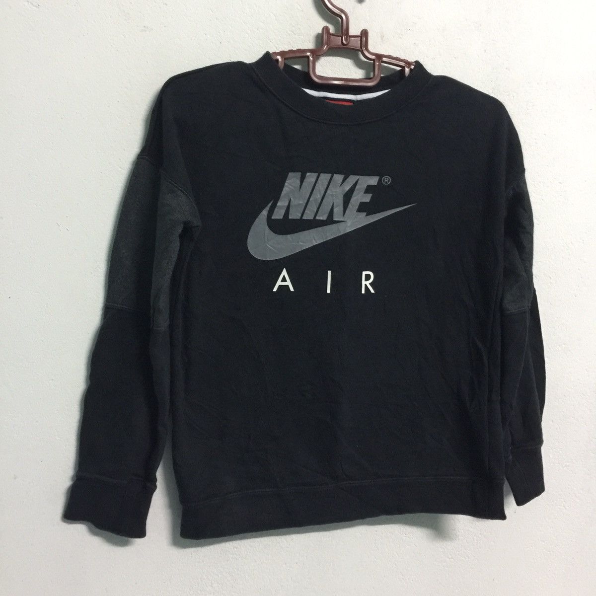 Nike Nike Air Sweatshirt Swoosh Big Logo Size US S / EU 44-46 / 1 - 3 Thumbnail