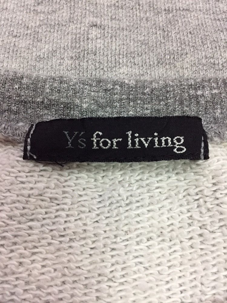 Y's for Men × Yohji Yamamoto Vintage Y’s For Living Yohji Yamamoto Sweatshirts Size US M / EU 48-50 / 2 - 3 Thumbnail