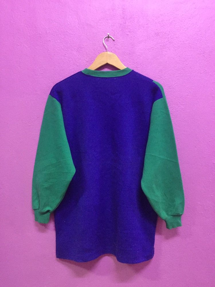 Valentino Vintage 90’s Nicola Valentino Italian Sport Sweatshirts Size US L / EU 52-54 / 3 - 2 Thumbnail