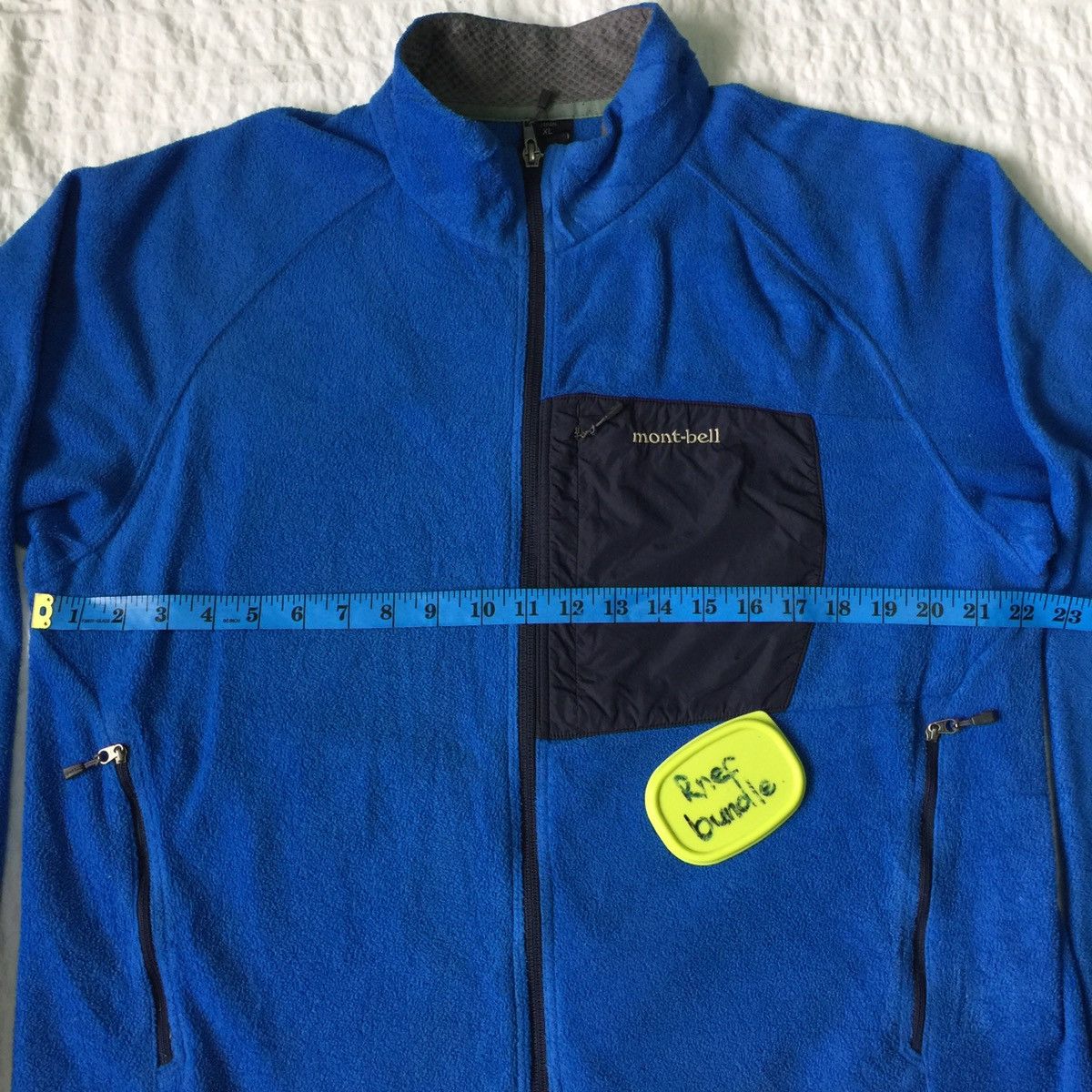 Montbell Mont-Bell CLIMAPLUS Polartec Zip Up Fleece Jacket Size US XL / EU 56 / 4 - 15 Thumbnail