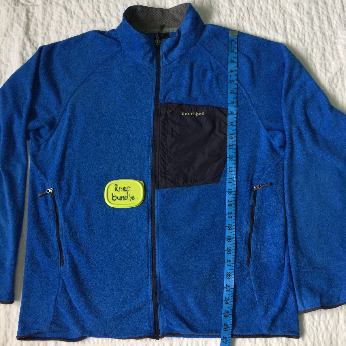 Montbell Mont-Bell CLIMAPLUS Polartec Zip Up Fleece Jacket Size US XL / EU 56 / 4 - 17 Thumbnail