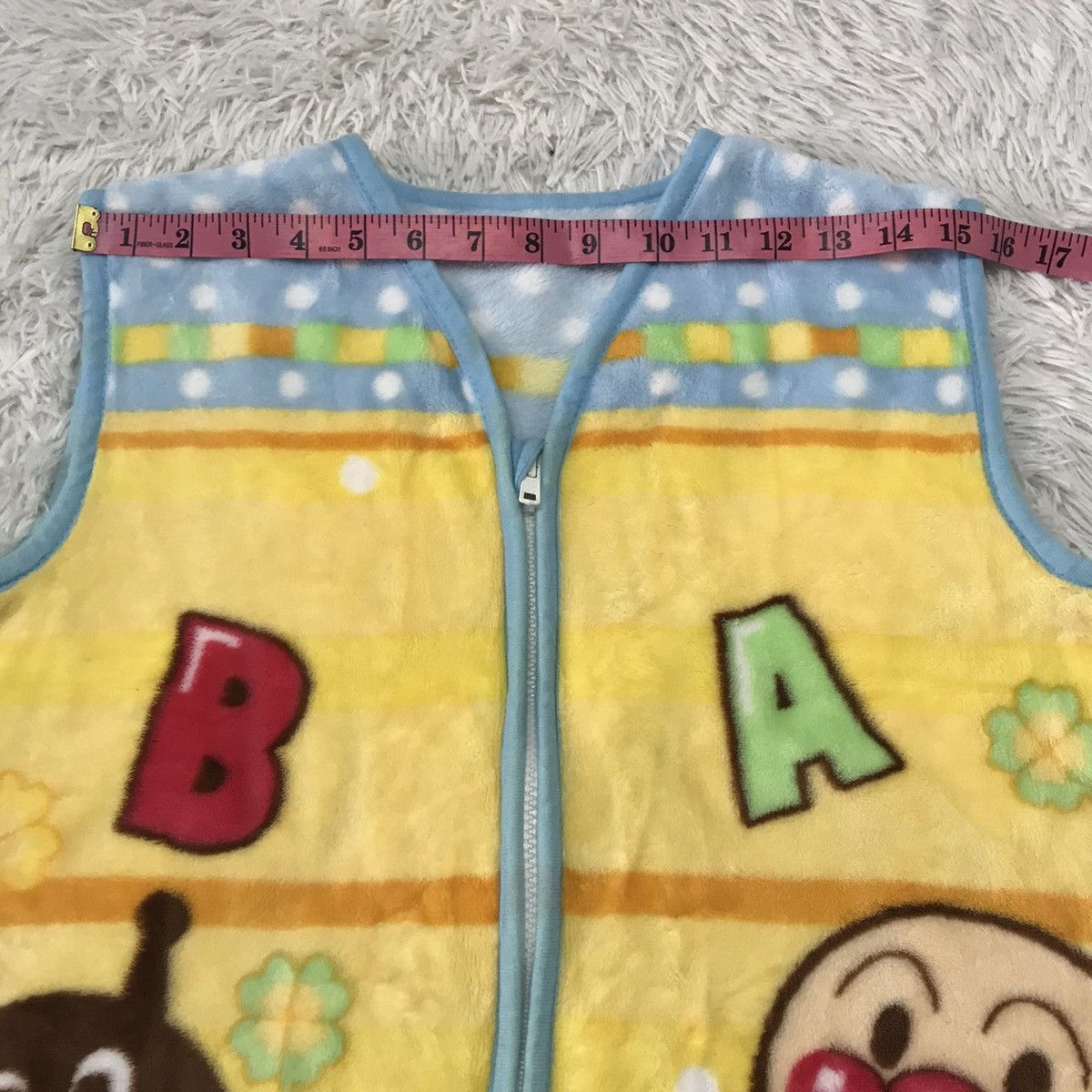 Japanese Brand Anpanman vest Size US S / EU 44-46 / 1 - 17 Thumbnail