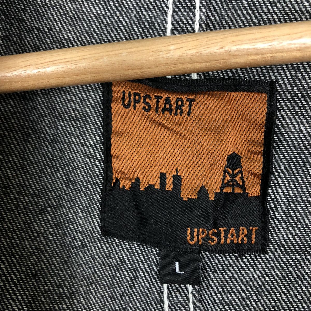 Japanese Brand VINTAGE UPSTART HIKORY CHORE JACKET ISSEY MIYAKE JAPAN Size US L / EU 52-54 / 3 - 12 Thumbnail