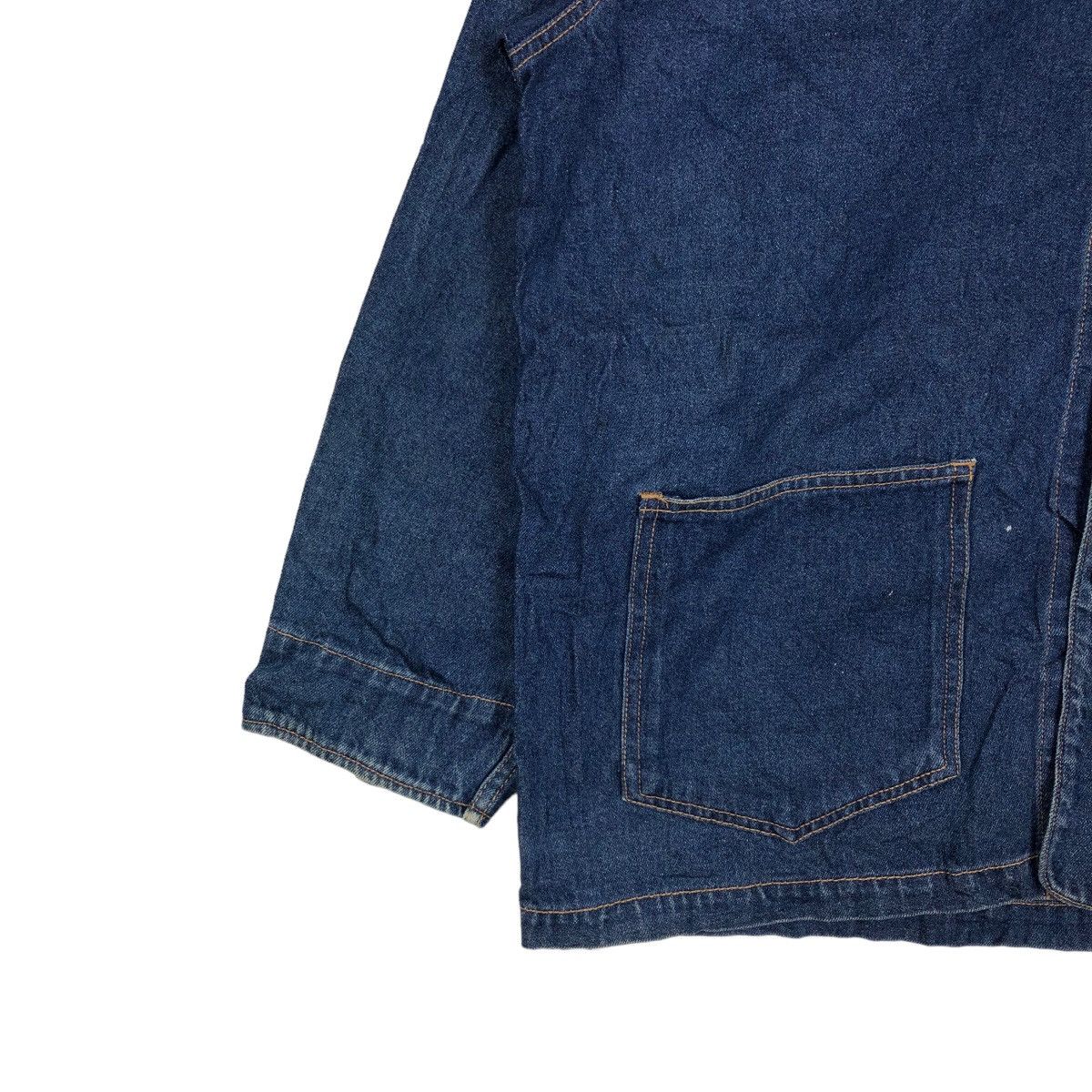 Japanese Brand VINTAGE CHORE DENIM JACKET ROLLER GEAR CANADA ISSEY MIYAKE Size US M / EU 48-50 / 2 - 3 Thumbnail