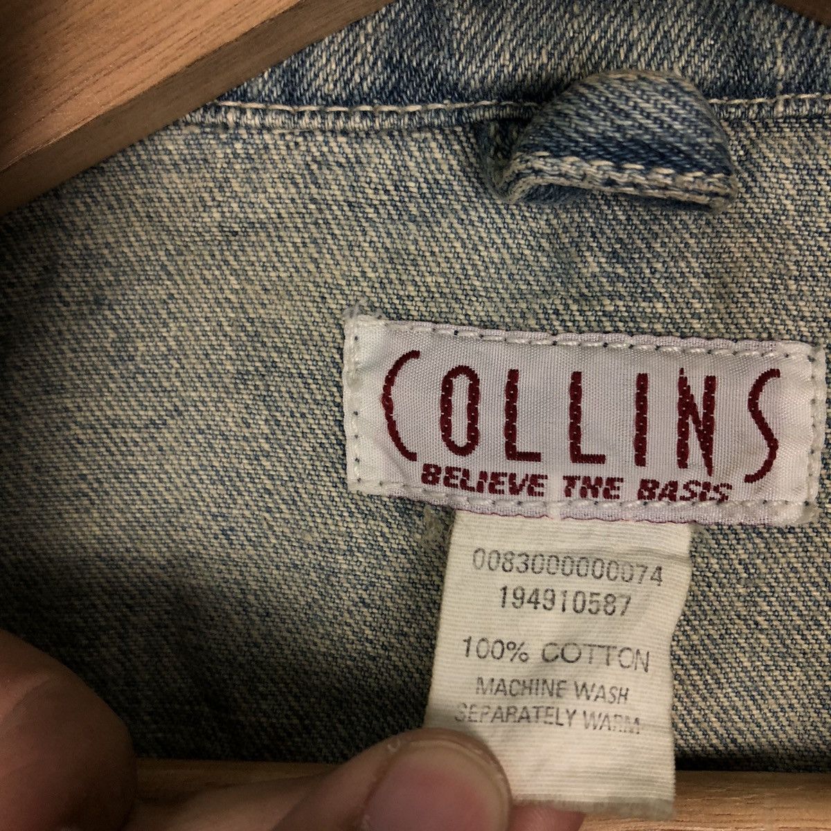 Japanese Brand VINTAGE HIKORY CHORE JACKET COLLINS ISSEY MIYAKE DESIGN Size US M / EU 48-50 / 2 - 12 Thumbnail