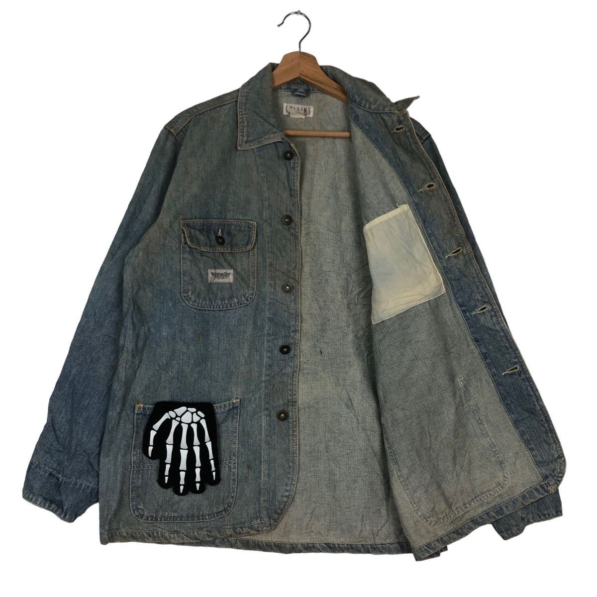 Japanese Brand VINTAGE HIKORY CHORE JACKET COLLINS ISSEY MIYAKE DESIGN Size US M / EU 48-50 / 2 - 8 Thumbnail