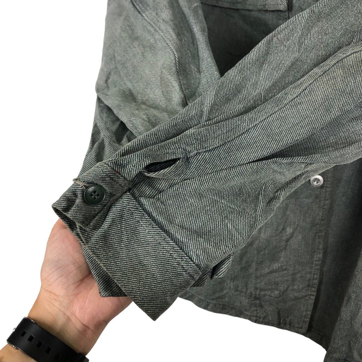 Issey Miyake VINTAGE HIKORY CHORE DENIM JACKET INSPIRED KAPITAL JAPAN Size US M / EU 48-50 / 2 - 11 Thumbnail
