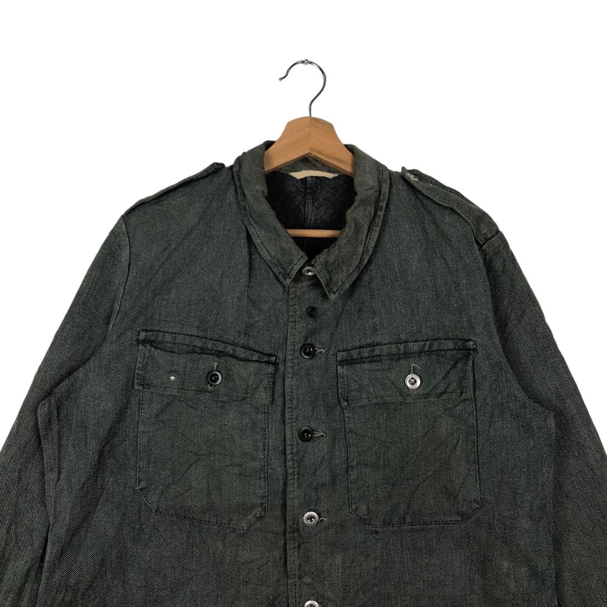 Issey Miyake VINTAGE HIKORY CHORE DENIM JACKET INSPIRED KAPITAL JAPAN Size US M / EU 48-50 / 2 - 2 Thumbnail