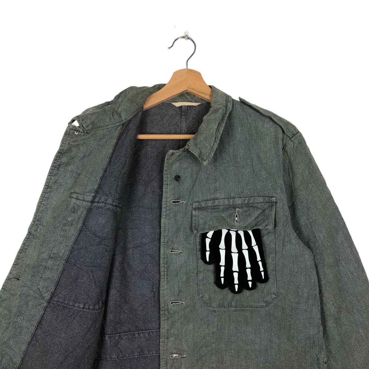 Issey Miyake VINTAGE HIKORY CHORE DENIM JACKET INSPIRED KAPITAL JAPAN Size US M / EU 48-50 / 2 - 9 Thumbnail