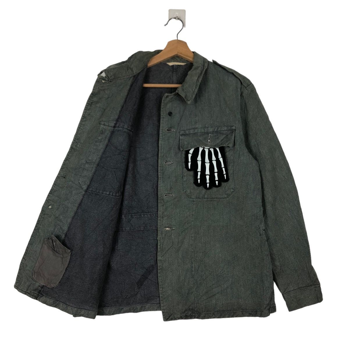 Issey Miyake VINTAGE HIKORY CHORE DENIM JACKET INSPIRED KAPITAL JAPAN Size US M / EU 48-50 / 2 - 8 Thumbnail
