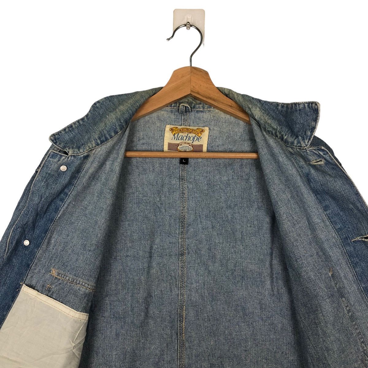 Issey Miyake VINTAGE HIKORY CHORE JACKET MACHOPE ISSEY MIYAKE Size US L / EU 52-54 / 3 - 10 Thumbnail