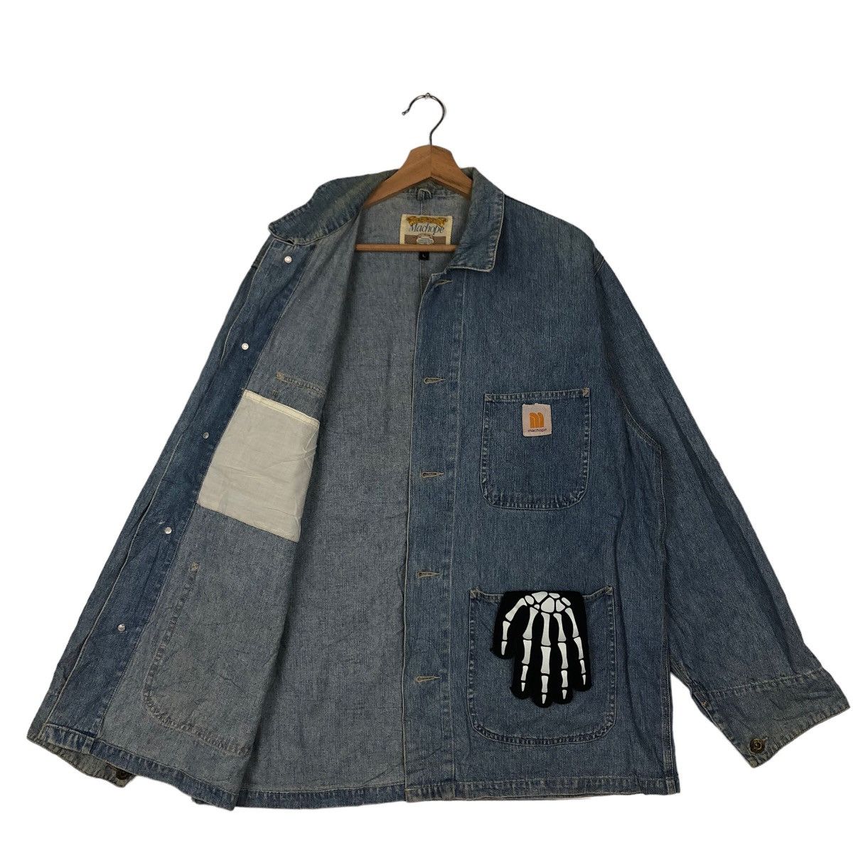 Issey Miyake VINTAGE HIKORY CHORE JACKET MACHOPE ISSEY MIYAKE Size US L / EU 52-54 / 3 - 8 Thumbnail