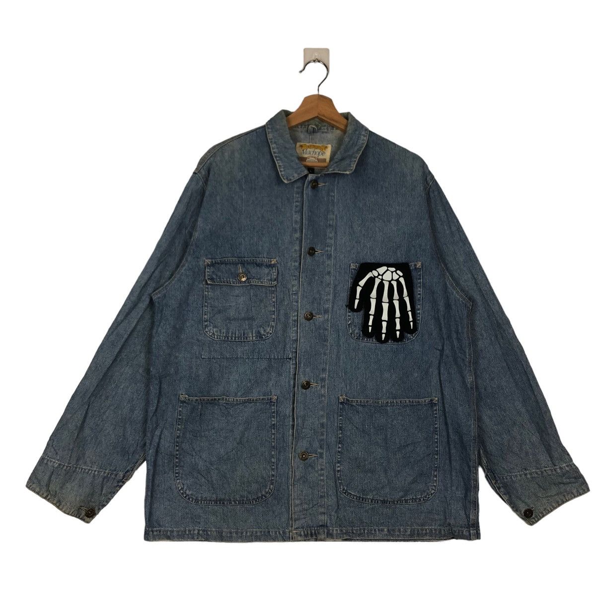 Issey Miyake VINTAGE HIKORY CHORE JACKET MACHOPE ISSEY MIYAKE Size US L / EU 52-54 / 3 - 1 Thumbnail