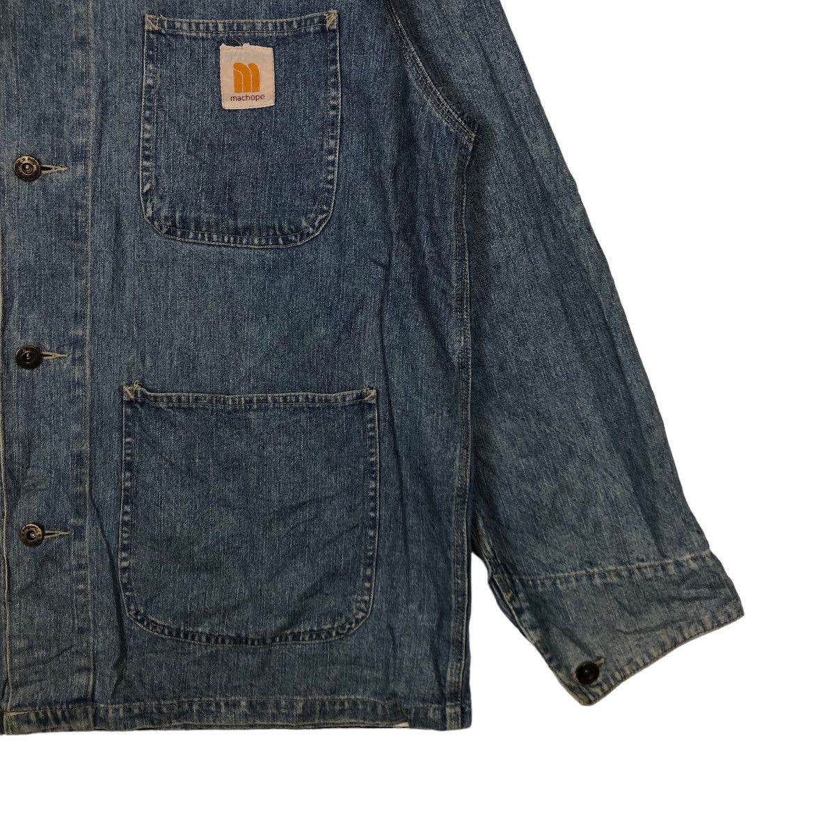 Issey Miyake VINTAGE HIKORY CHORE JACKET MACHOPE ISSEY MIYAKE Size US L / EU 52-54 / 3 - 4 Thumbnail
