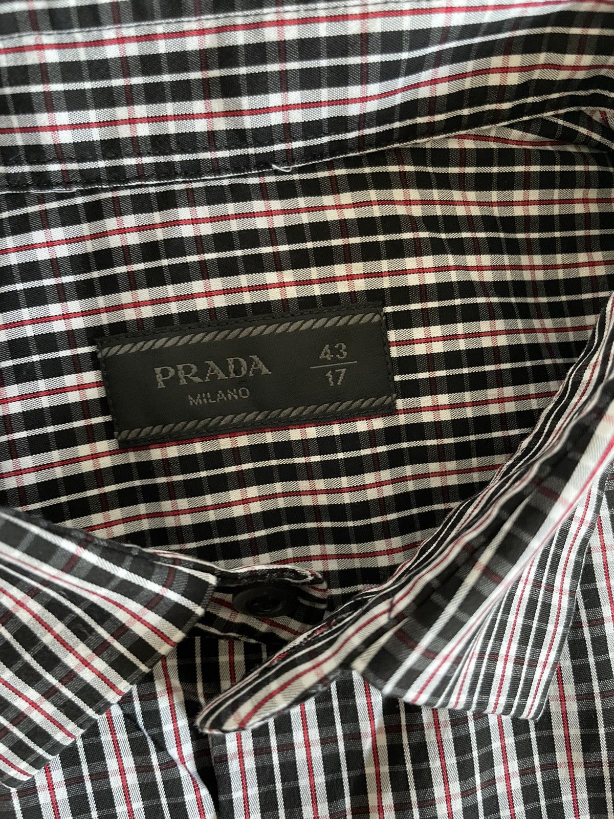 Prada Prada check shirt Size US XL / EU 56 / 4 - 4 Thumbnail