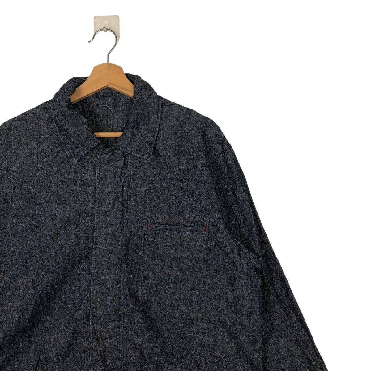 Chaps Ralph Lauren VINTAGE HIKORY CHORE DENIM WORK JACKET CHAPS RALPH LAUREN Size US L / EU 52-54 / 3 - 5 Thumbnail