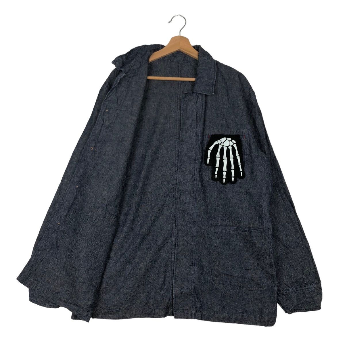 Chaps Ralph Lauren VINTAGE HIKORY CHORE DENIM WORK JACKET CHAPS RALPH LAUREN Size US L / EU 52-54 / 3 - 8 Thumbnail
