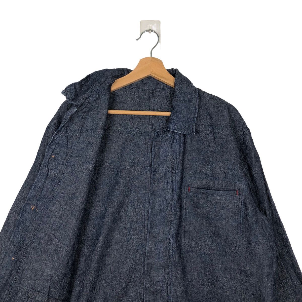 Chaps Ralph Lauren VINTAGE HIKORY CHORE DENIM WORK JACKET CHAPS RALPH LAUREN Size US L / EU 52-54 / 3 - 9 Thumbnail