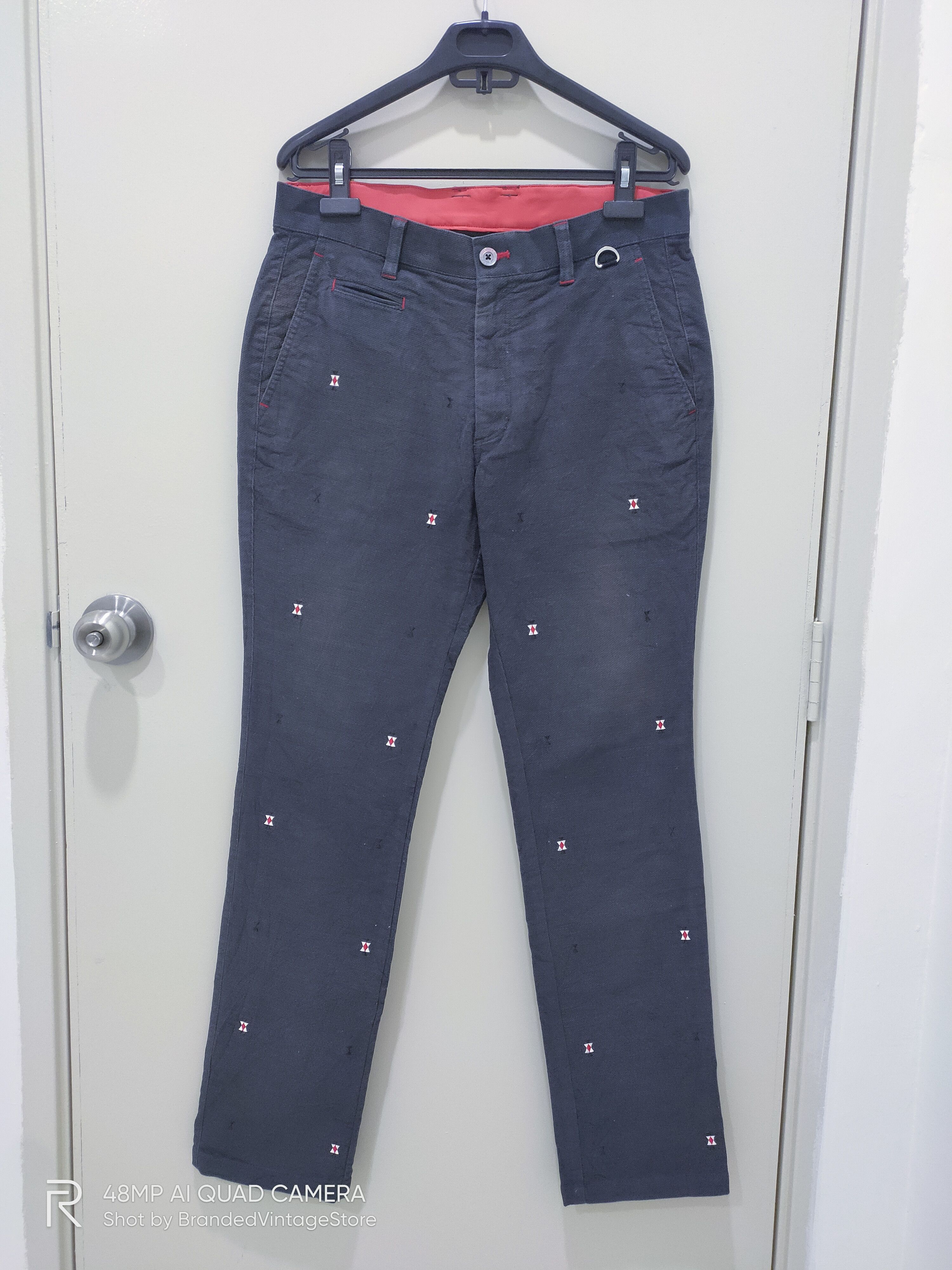 Descente × Le Coq Sportif LE COQ SPORTIF DESCENTE Embroidered Monogram Slimfit Pant Size 32" / US 10 / IT 46 - 1 Thumbnail