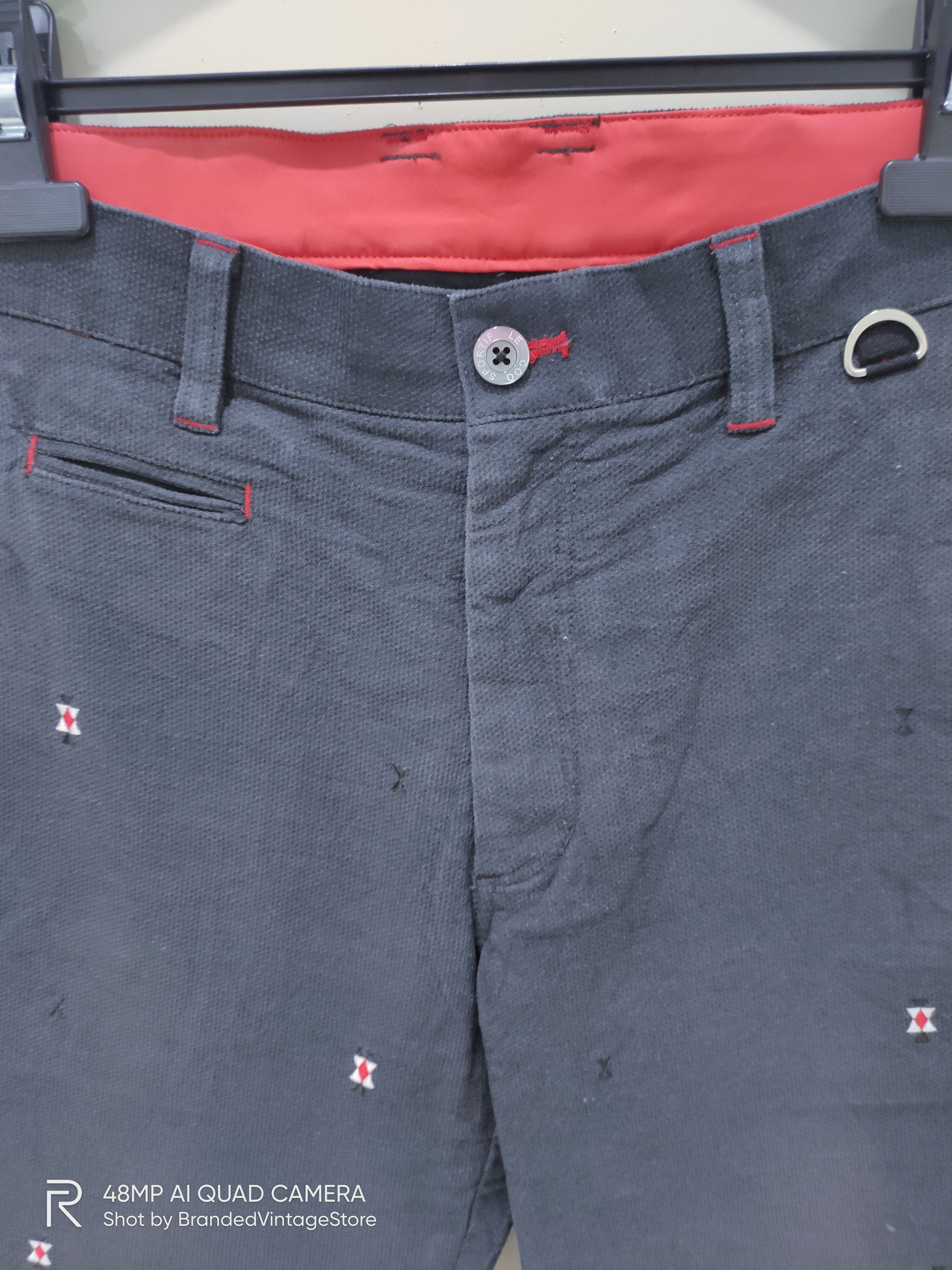 Descente × Le Coq Sportif LE COQ SPORTIF DESCENTE Embroidered Monogram Slimfit Pant Size 32" / US 10 / IT 46 - 7 Thumbnail