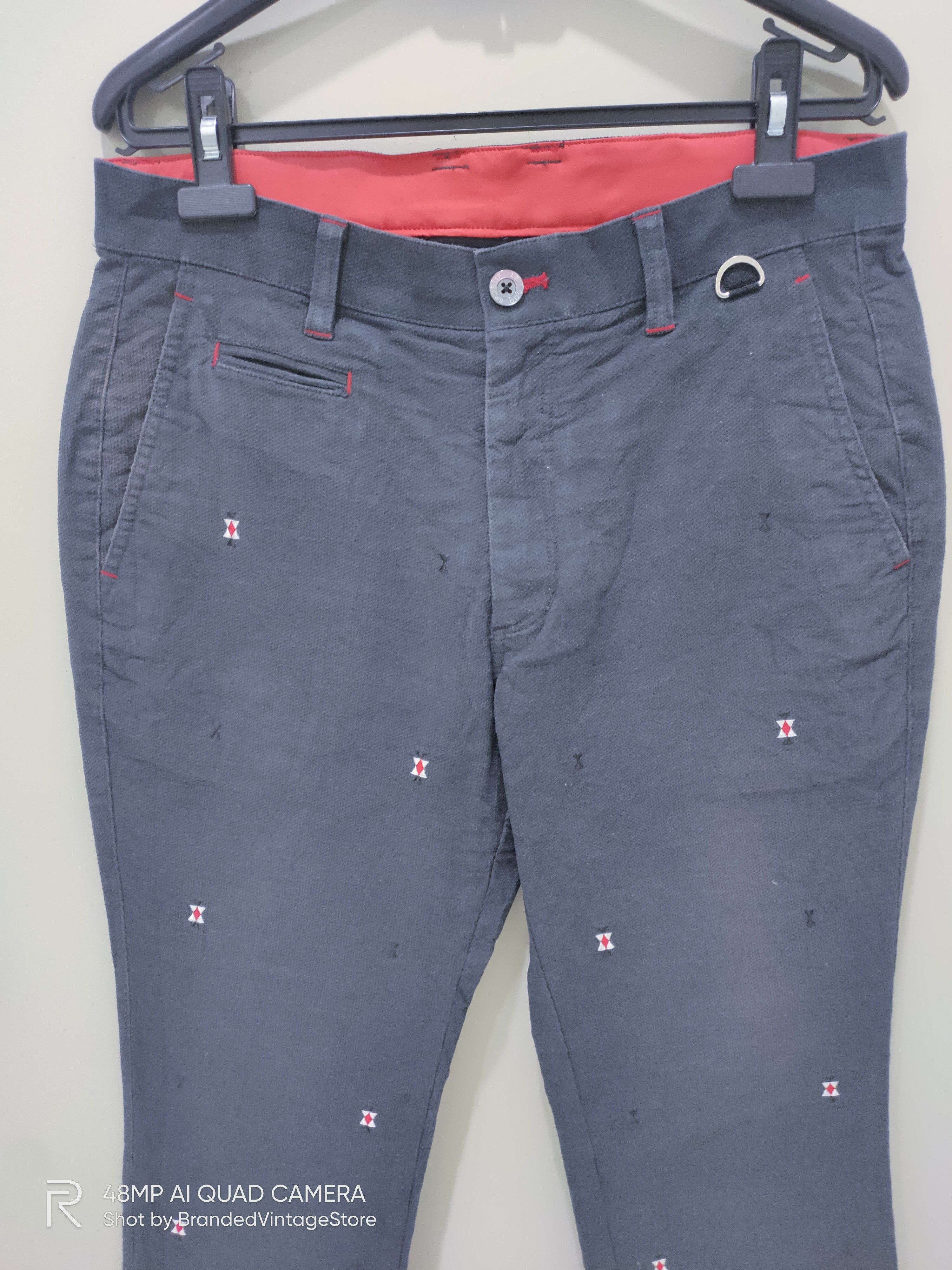 Descente × Le Coq Sportif LE COQ SPORTIF DESCENTE Embroidered Monogram Slimfit Pant Size 32" / US 10 / IT 46 - 4 Thumbnail
