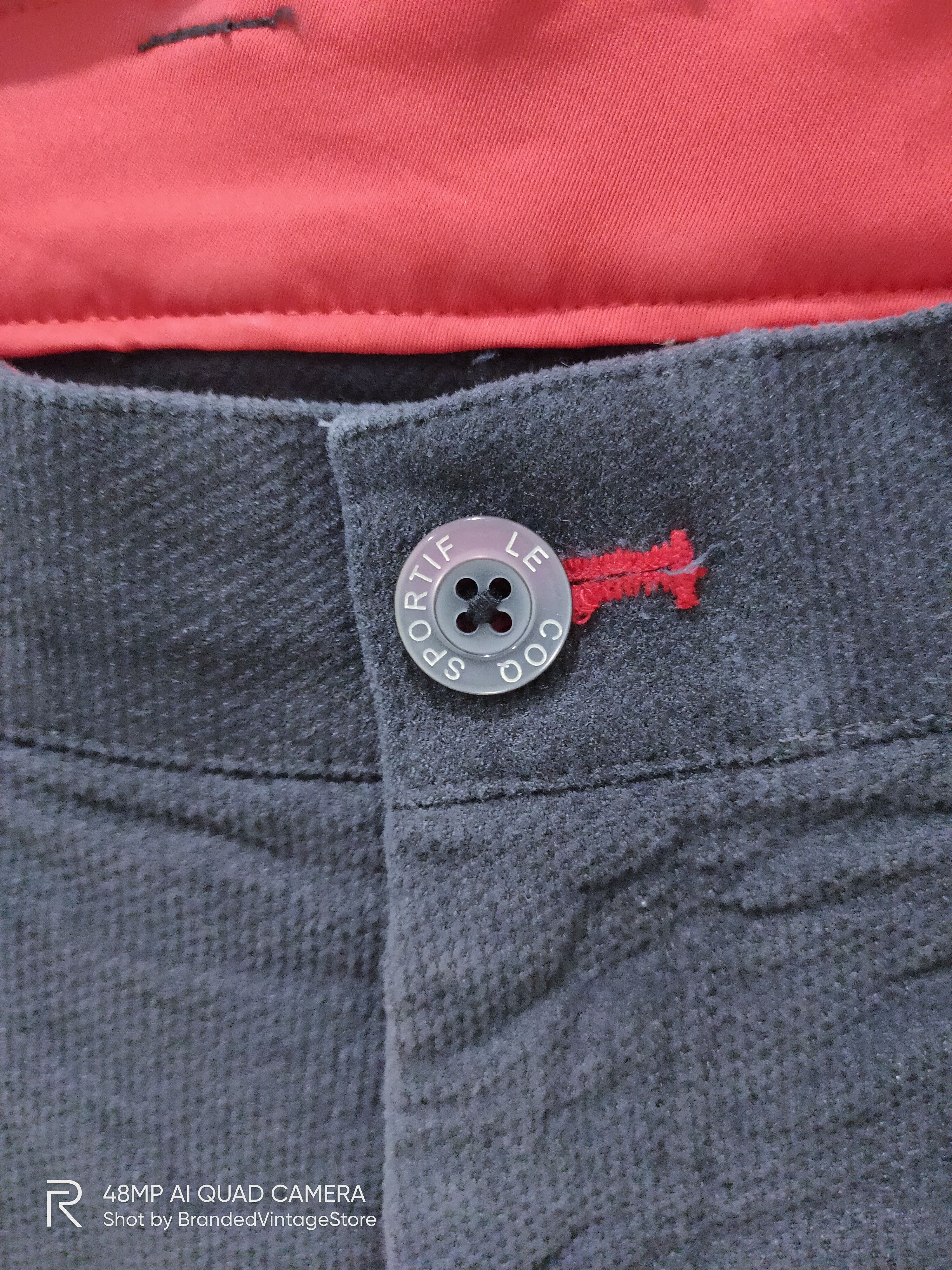 Descente × Le Coq Sportif LE COQ SPORTIF DESCENTE Embroidered Monogram Slimfit Pant Size 32" / US 10 / IT 46 - 8 Thumbnail