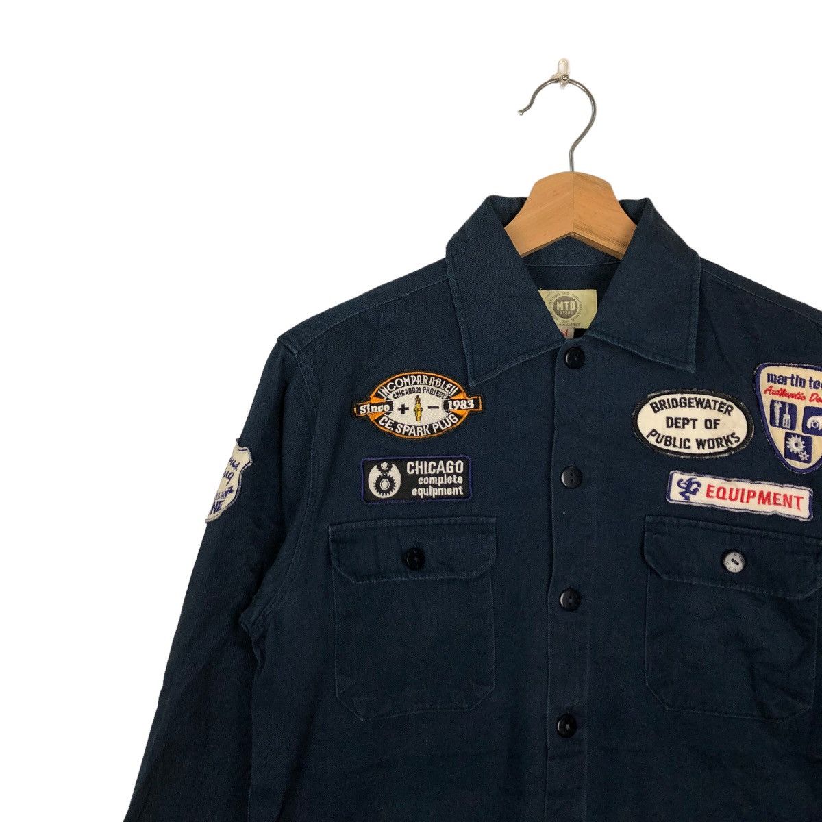 Japanese Brand VINTAGE MTD JAPAN CHORE JACKET ISSEY MIYAKE Size US M / EU 48-50 / 2 - 6 Thumbnail