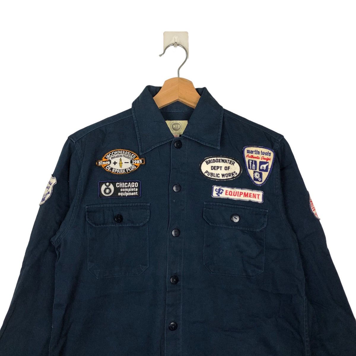 Japanese Brand VINTAGE MTD JAPAN CHORE JACKET ISSEY MIYAKE Size US M / EU 48-50 / 2 - 2 Thumbnail
