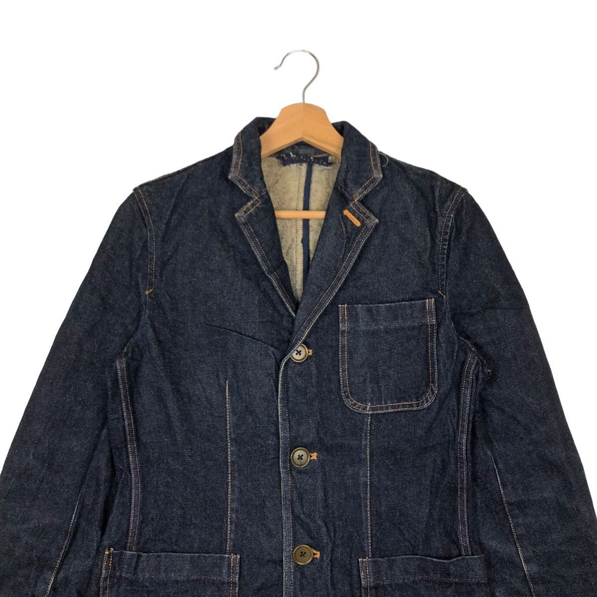 Polo Ralph Lauren VINTAGE HIKORY CHORE JACKET POLO RALPH LAUREN RRL Size US M / EU 48-50 / 2 - 2 Thumbnail