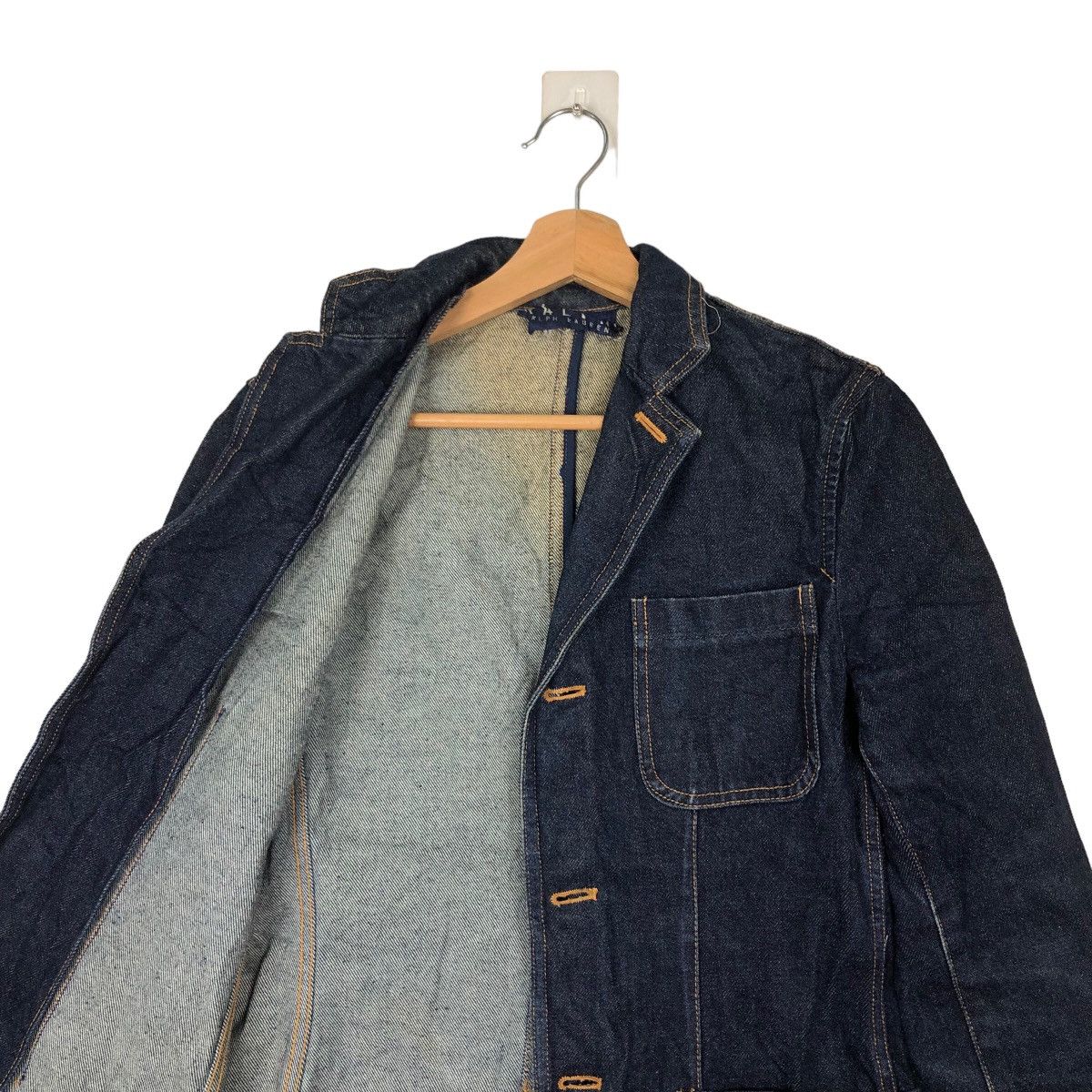 Polo Ralph Lauren VINTAGE HIKORY CHORE JACKET POLO RALPH LAUREN RRL Size US M / EU 48-50 / 2 - 9 Thumbnail