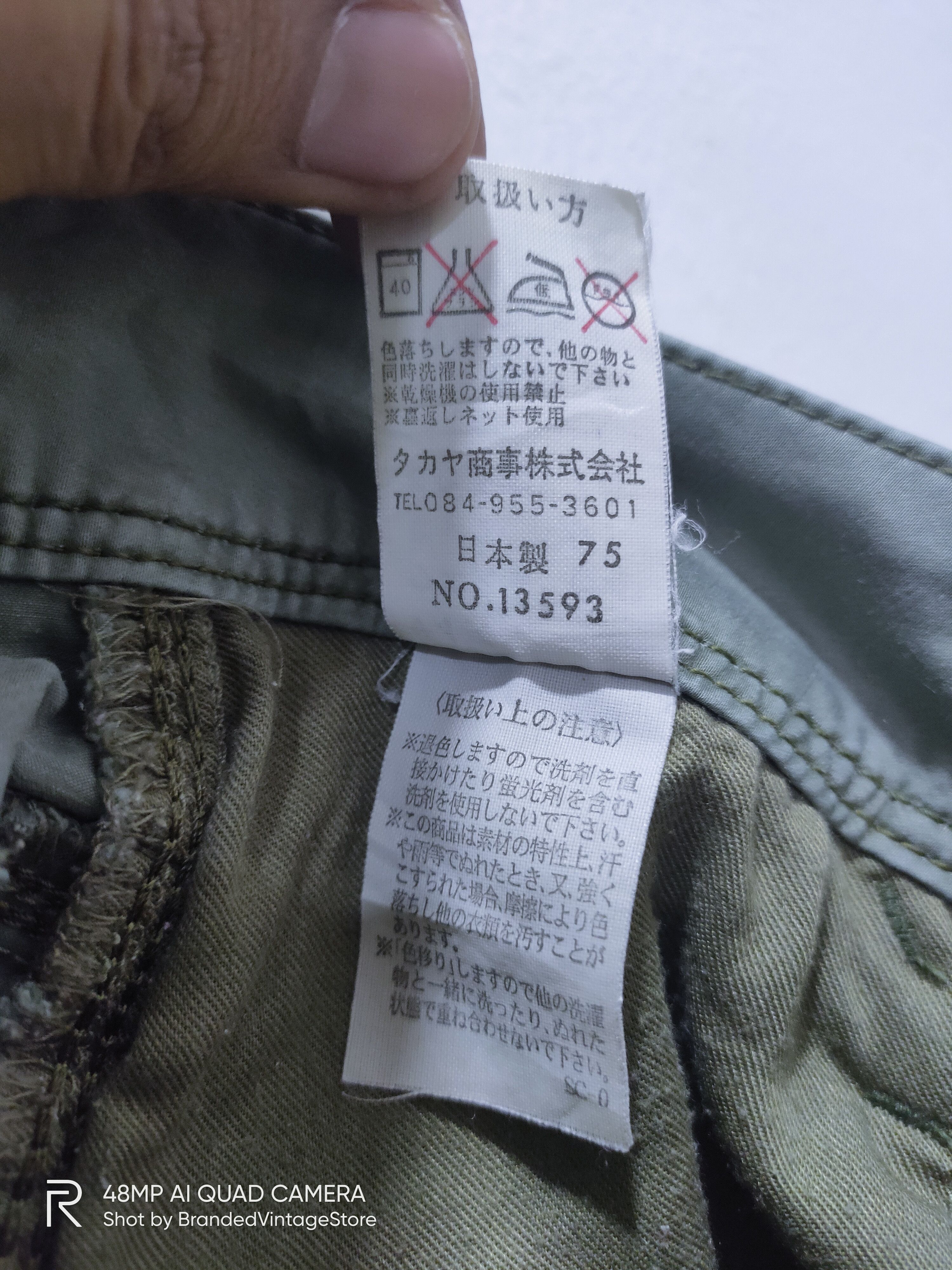 Japanese Brand × Seditionaries MRS.JEANA GOLD Canvas Skinny Slimfit Multipocket Cargo Pant Size US 28 / EU 44 - 18 Thumbnail