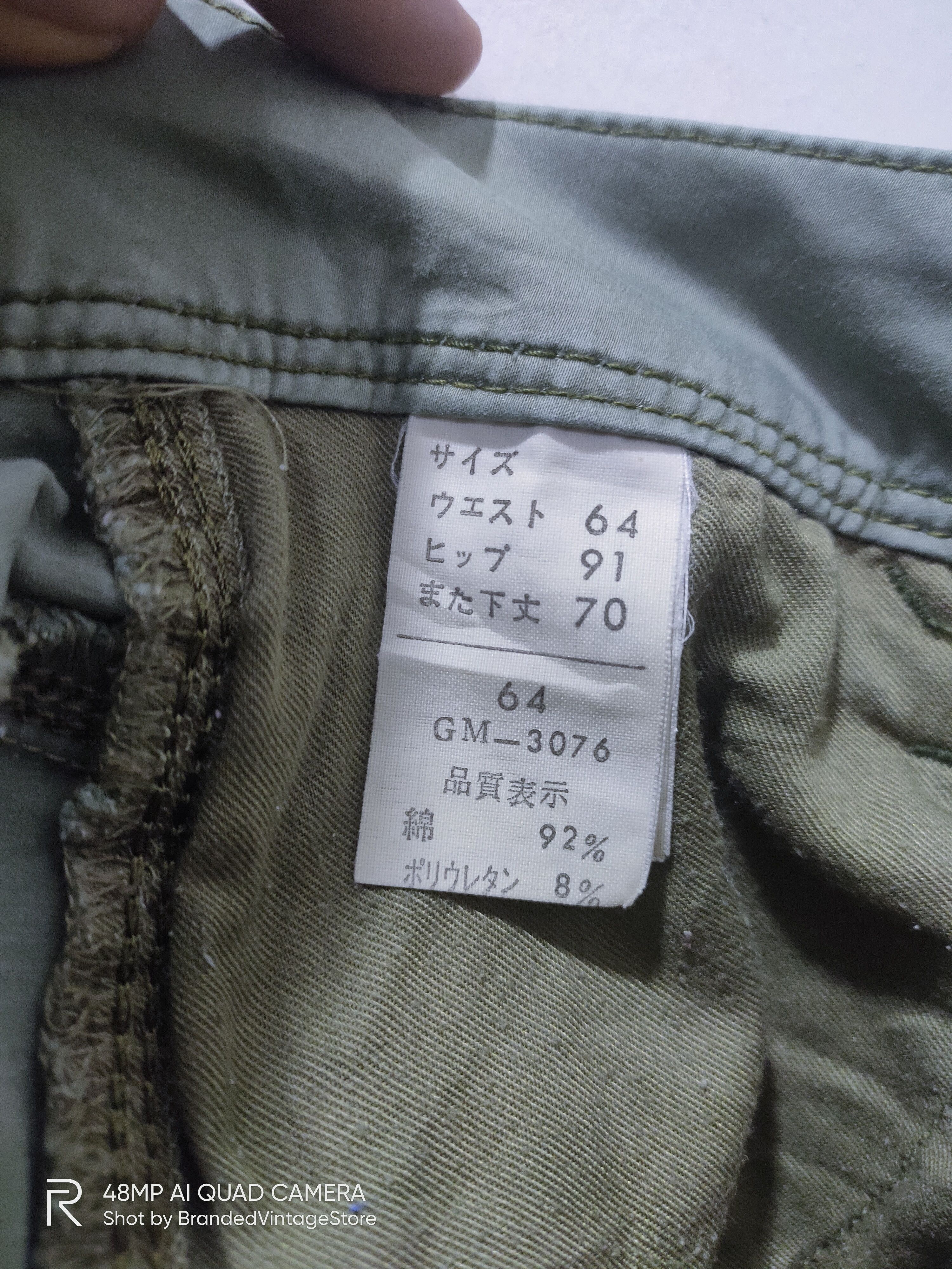 Japanese Brand × Seditionaries MRS.JEANA GOLD Canvas Skinny Slimfit Multipocket Cargo Pant Size US 28 / EU 44 - 17 Thumbnail