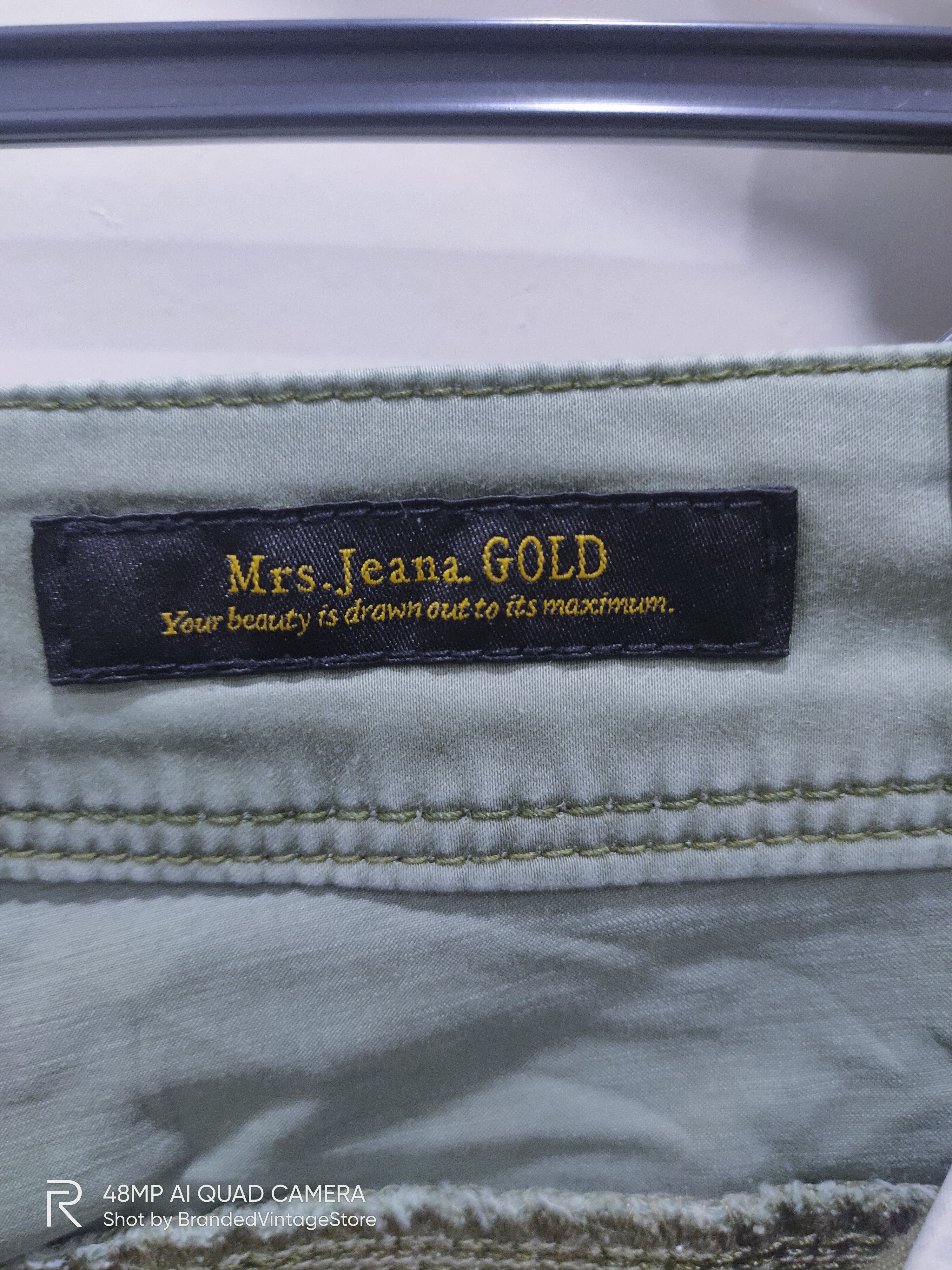 Japanese Brand × Seditionaries MRS.JEANA GOLD Canvas Skinny Slimfit Multipocket Cargo Pant Size US 28 / EU 44 - 16 Thumbnail
