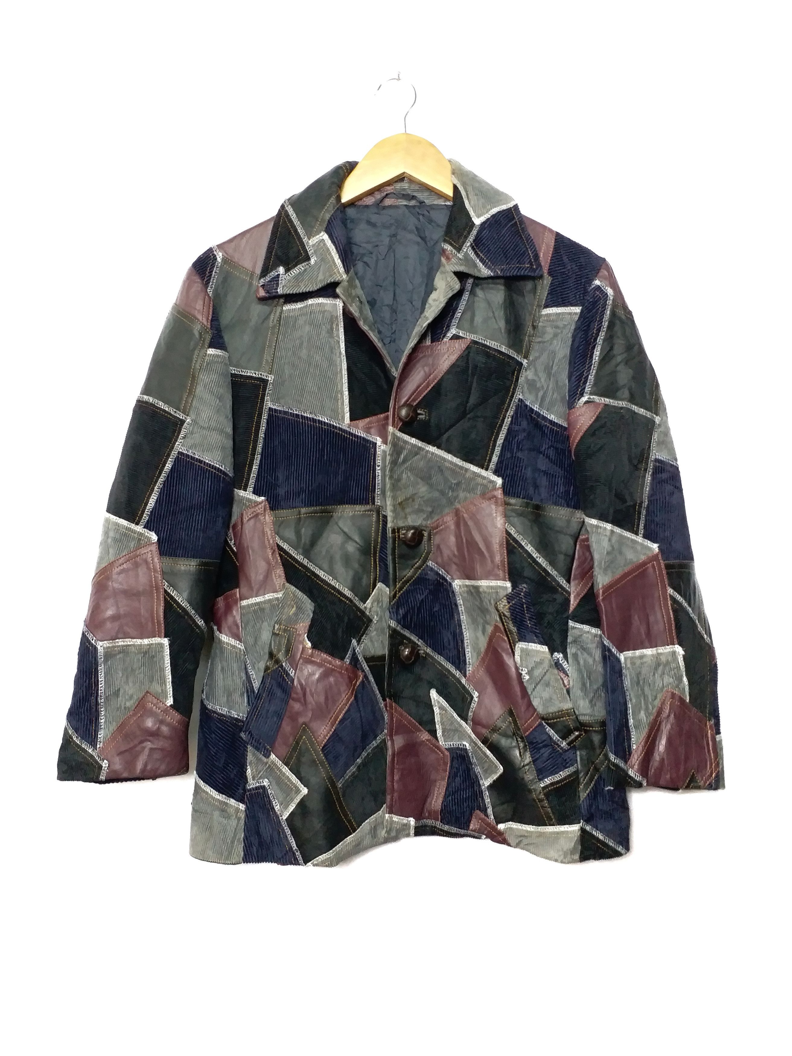 Japanese Brand DELETE💥Awesome Patchwork Jacket Inspired Kapital|Needless Size US M / EU 48-50 / 2 - 1 Thumbnail